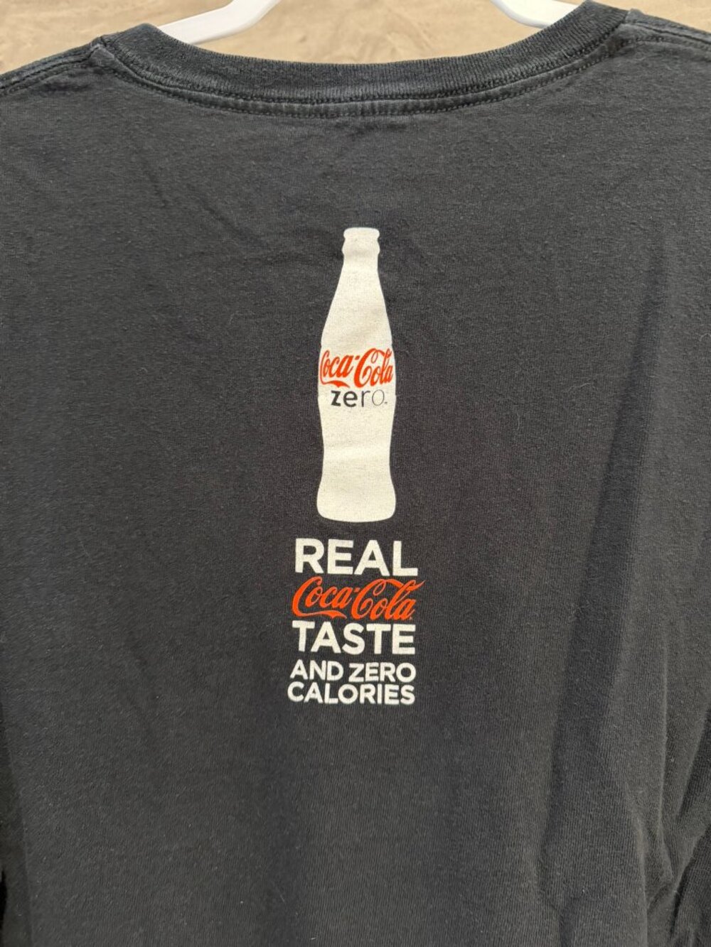 Vintage Coke Long sleeved shirt Large
